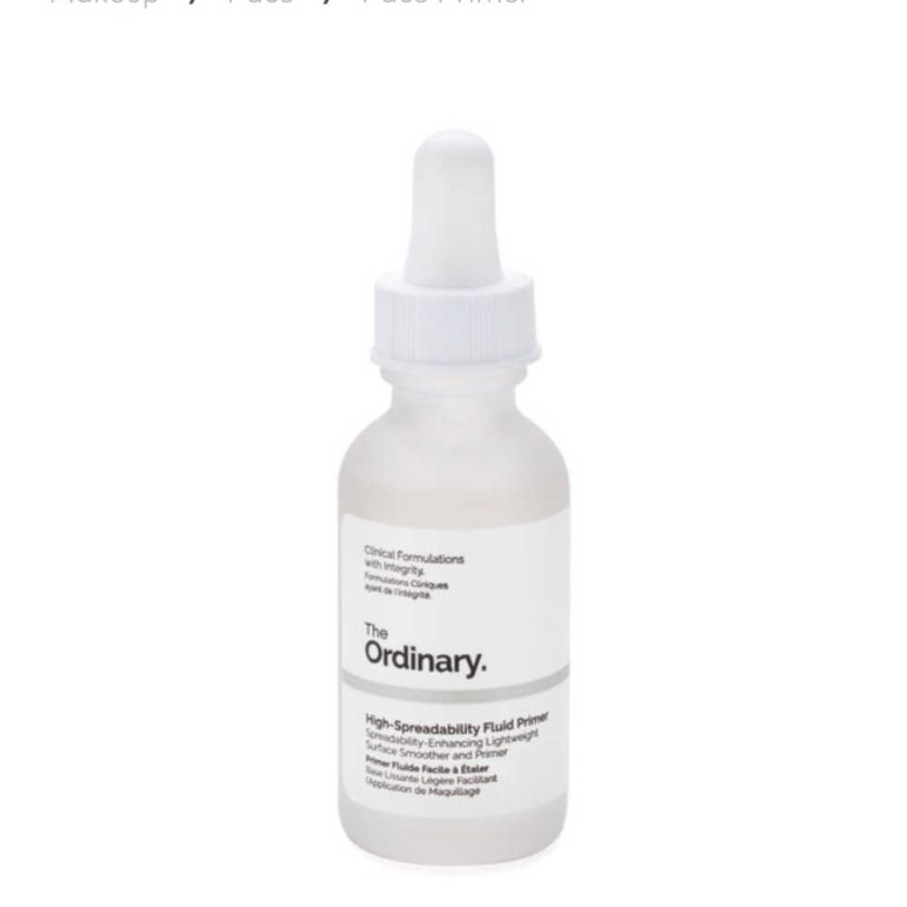 The ordinary high spreadability fluid primer